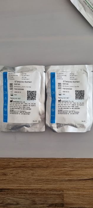 Pilares provisórios IS Neobiotech implantes