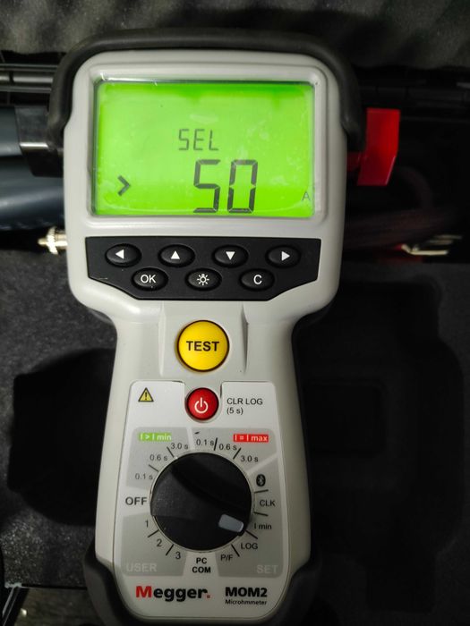 Przenośny mikroomomierz - Megger MOM2