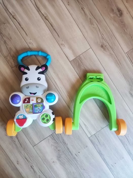 Fisher-Price Zebra – Interaktywny chodzik i edukacyjna zabawka – 40 zł