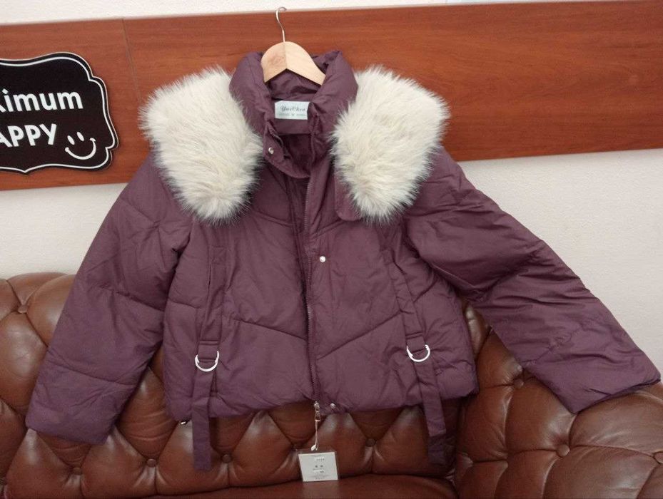 Куртка женская с воротником