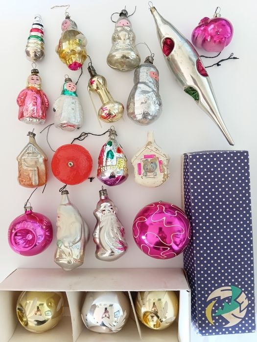 Елочние  игрушки ссср спутник царьград кошкиндом