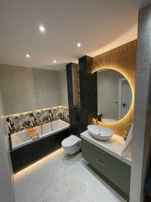 Wykończenia wnętrz pod klucz.