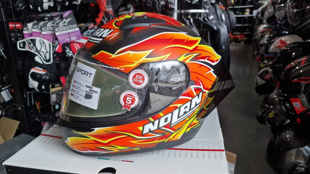 MotoSzafa Kask motocyklowy NOLAN N60-6 Sport REPLICA 360 IANNONE 'S 'M 'L