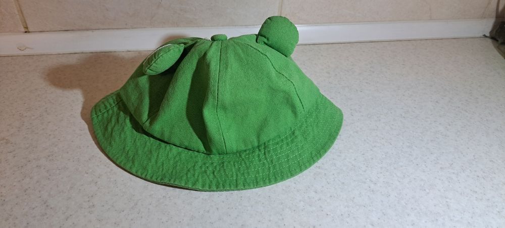 Kapelusz zielony dziecięcy Żabka r. 56 cm