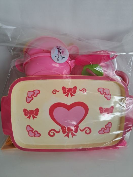 Conjunto Brinquedo Cozinha Rosa, 26 peças