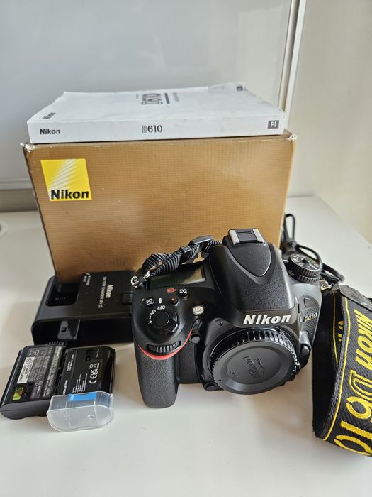 Nikon D610 FX przebieg 13 tys Wwa