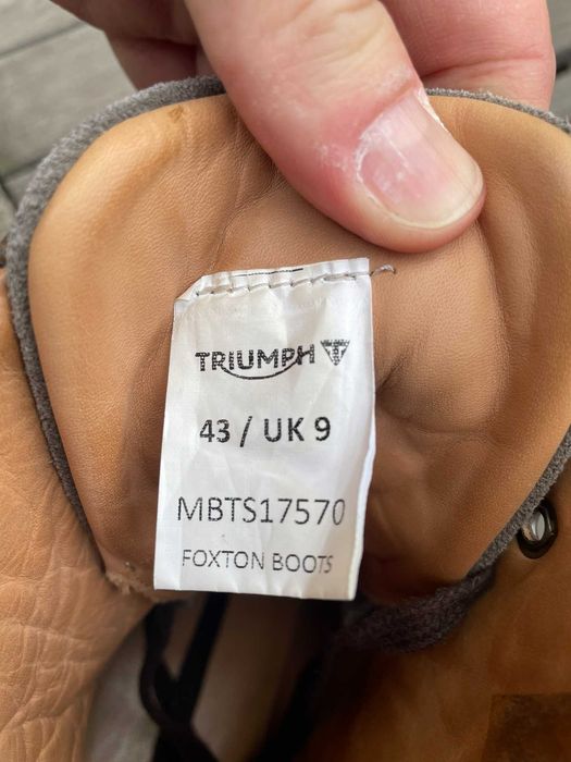 Buty motocyklowe Triumph Foxton 43