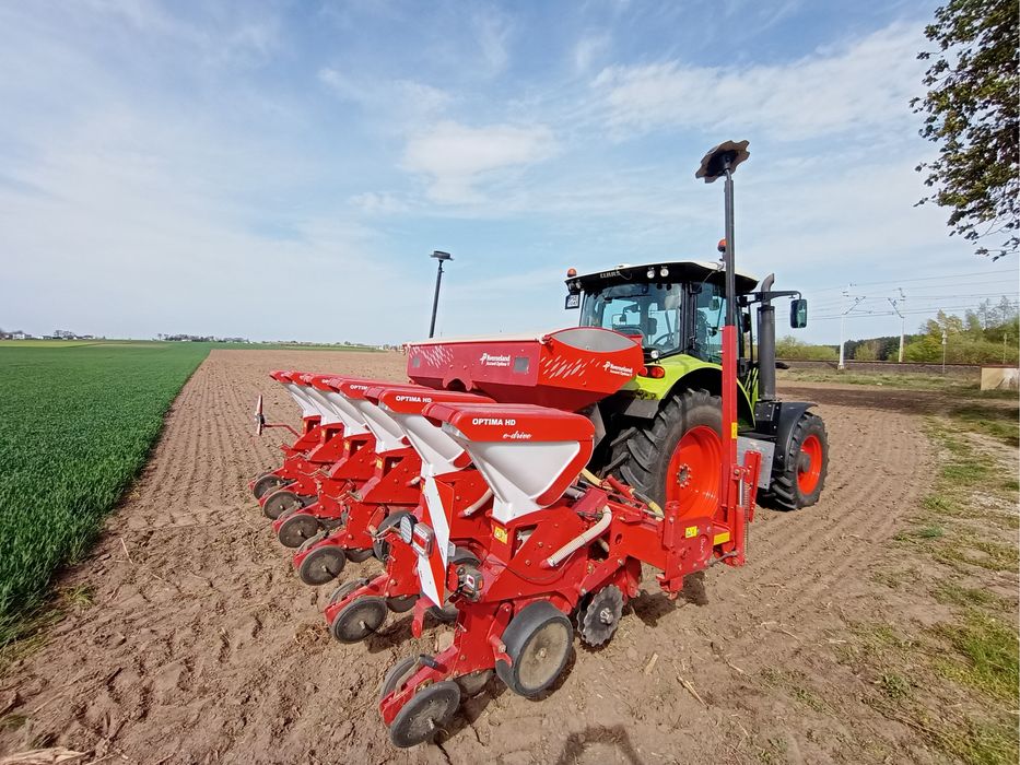 Usługa siewu kukurydzy i uprawa