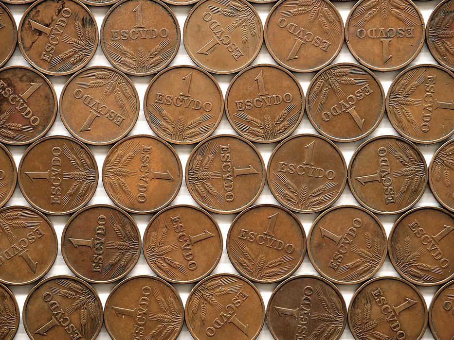 Lote de 47 Moedas 1 Escudo 1970