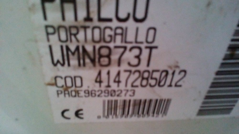 Maquina lavar roupa Peças Apell Aríston Thor Indesit Philco Jocel