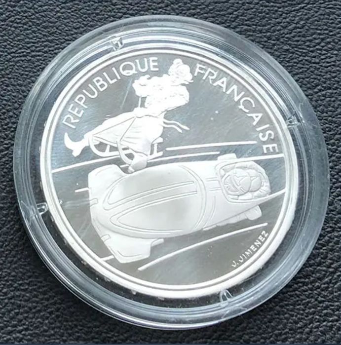 Набір монет 100 франків 1989 - 1992 року, Олімпійські ігри в Альбервіл