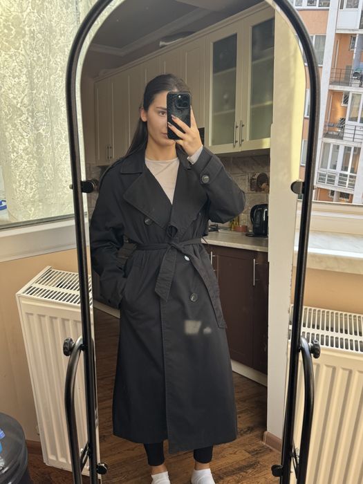 Тренч осінь pull&bear s/m