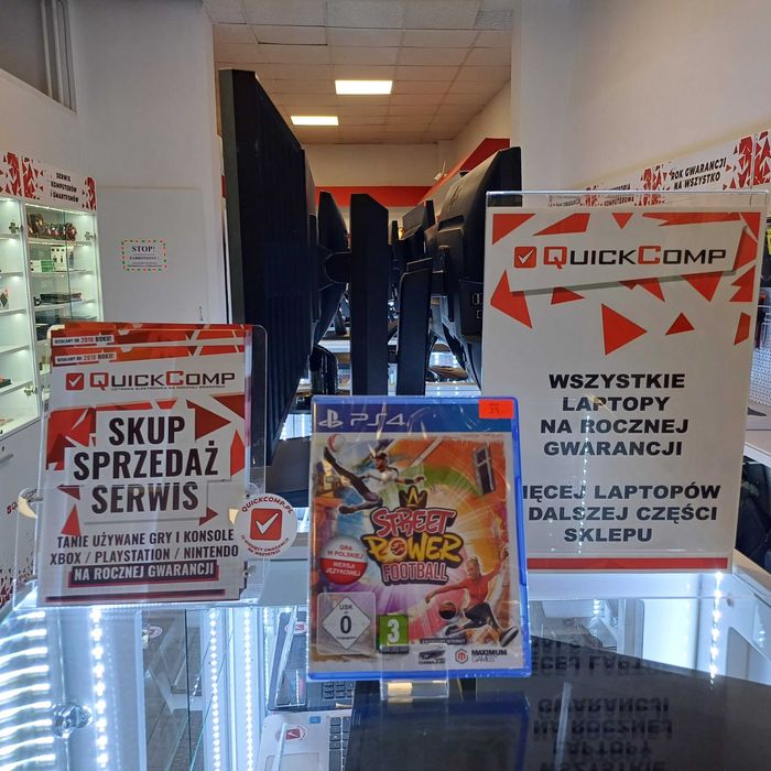 Gra PlayStation 4 PS4 / PS5 NOWA Street Power Football Gwarancja 1 rok