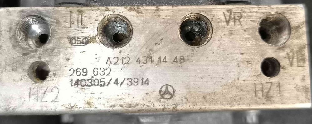 ABS MERCEDES-BENZ E-CLASS (W212) ano 2009