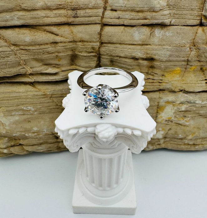 Pierścionek Diament Moissani 5CT ! Gratisy:) Promocje !:)