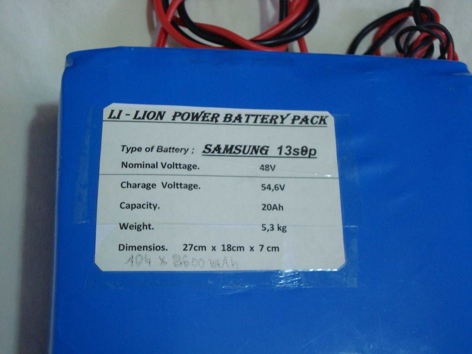 bateria hulajnogi, rower 36V / 15Ah /7,5Ah  nowa i REGENERACJA baterii