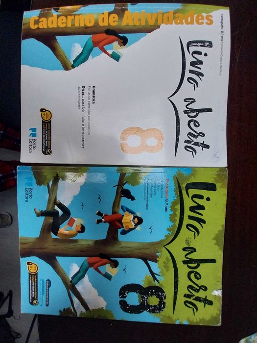 Manual e Caderno de Atividades Livro Aberto 8