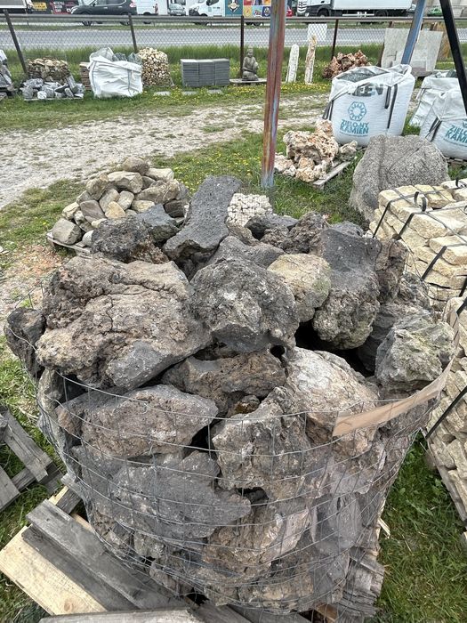 LAWA WULKANICZNA CZARNY KAMIEŃ Skała do Akwarium Kamień do Sesji Scenografii Skałki do Akwarium Kamień Lawowy Lava Czarna Czerwona Black Malawi seiryu