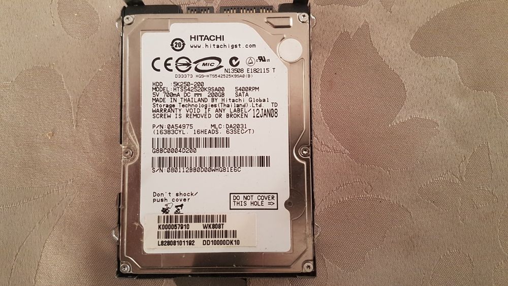Disco rígido Hitachi