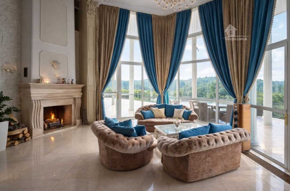 Дом 800 кв. VIP-уровня.Бассейн с подогревом, сауна, бильярд,генератор.