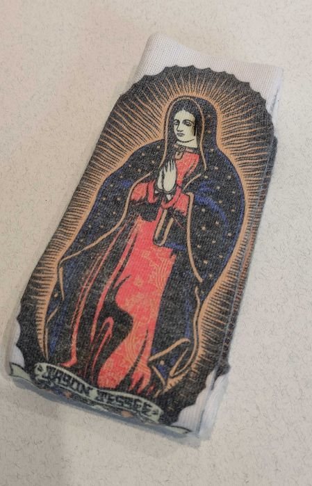Високі шкарпеткі Santa Cruz Релігійний стиль мексіканських картелі США