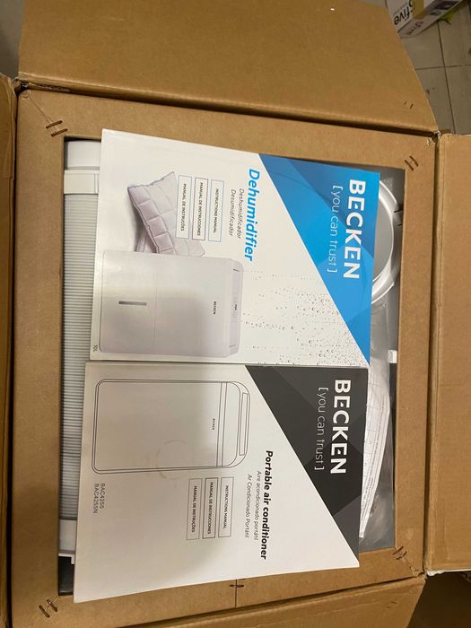 Ar Condicionado Portátil BECKEN BAC4255 (23 m² - 12000 BTU - Branco)