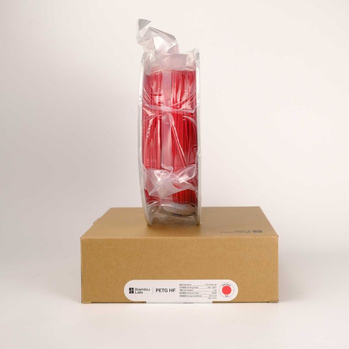 Bambulab PetG HF Red з котушкою