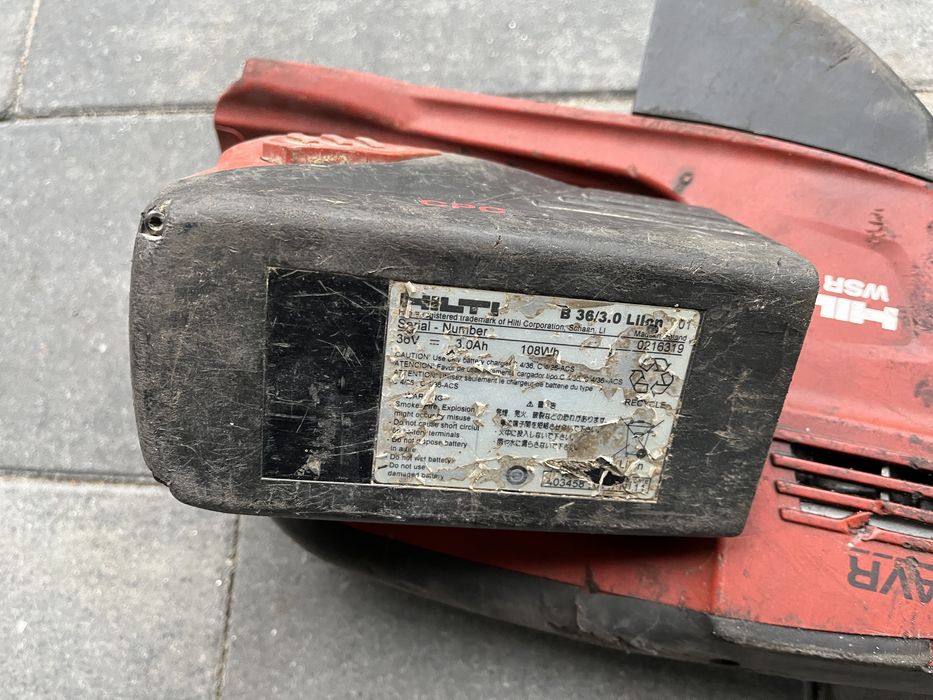 Hilti wsr 36-A lisi ogon