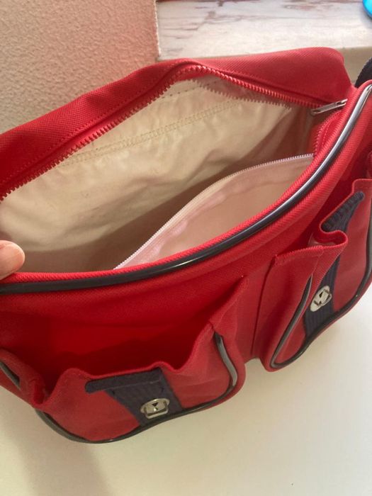 Mala lacoste vermelha