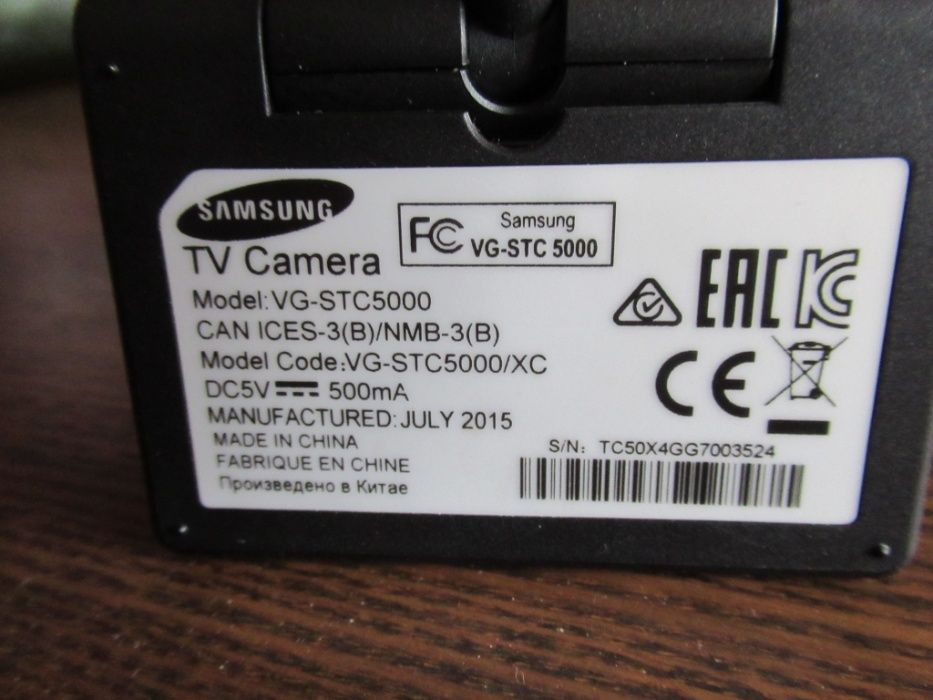 Câmara Tv Samsung VG-STC5000
