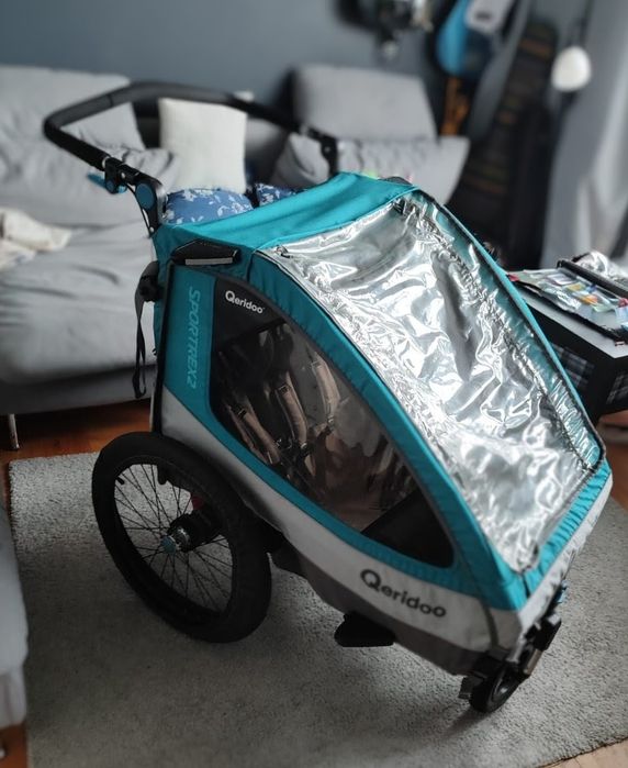 Qeridoo Sportrex 2 przyczepka rowerowa