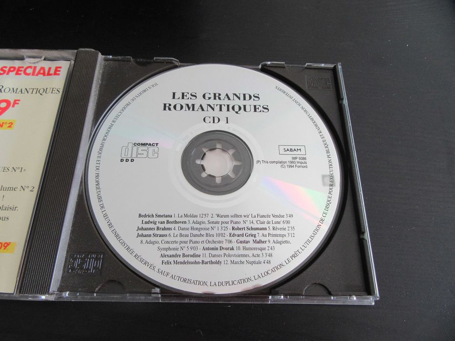 CD Música Clássica -  Les Grands Romantiques