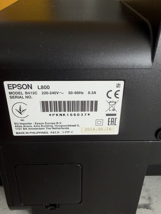 Epson L800 принтер