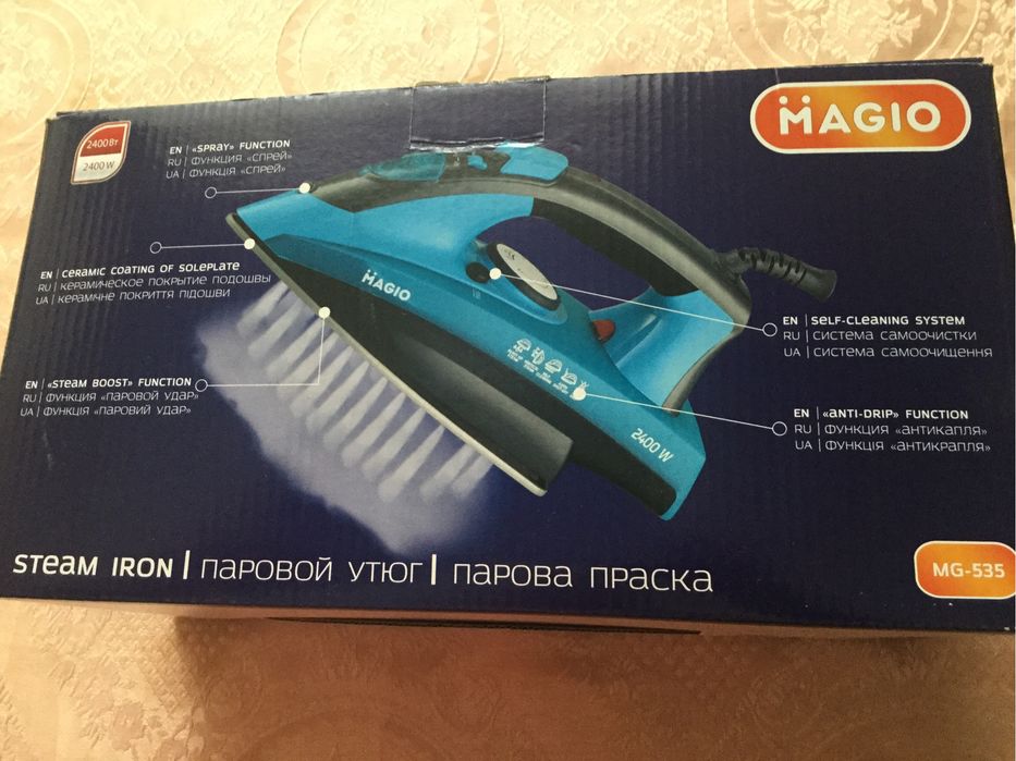 Паровий утюг новий