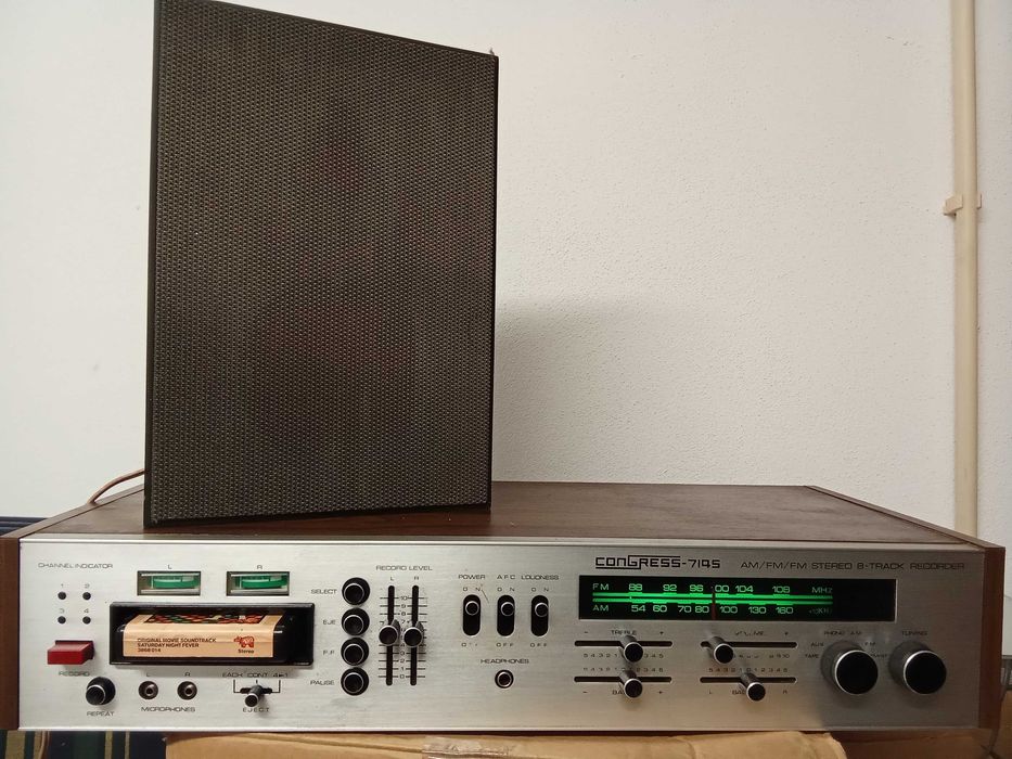 Sistema áudio Raro/Vintage - Congress 7145