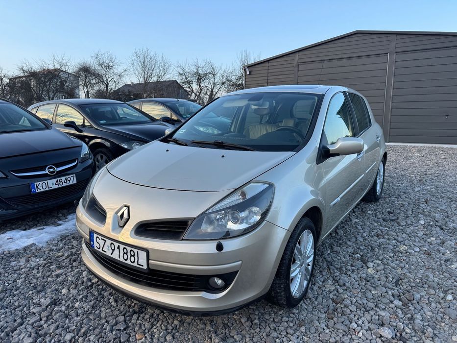 Renault Clio 2008r 1.6 Initiale Paris Full Opcja Skóry Szyberdach Bez Korozji!!