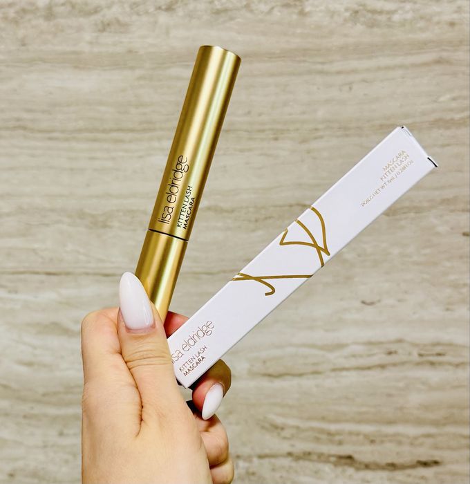 Бордово-коричнева туш lisa eldridge kitten lash mascara - burnt umber