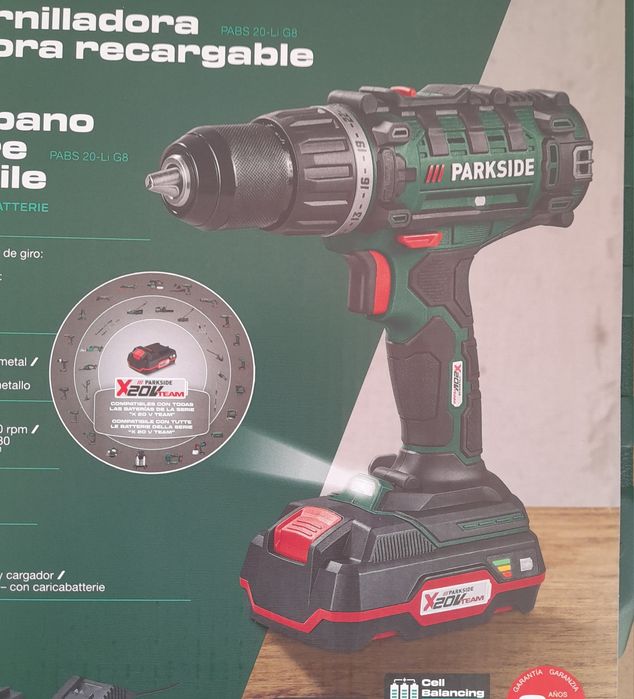 Berbequim aparafusadora Parkside