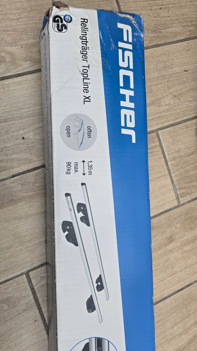 aluminiowe belki na relingi Fischer Topline XL