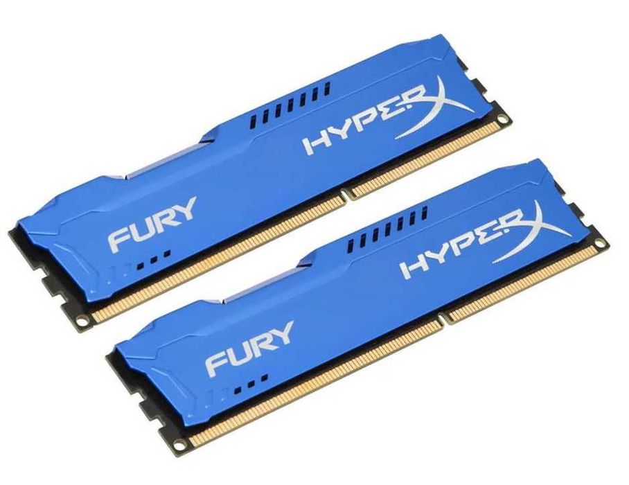 Пам'ять HyperX FURY 16 GB KIT (2x8GB) DDR3 1333 1600 1866 MHz
