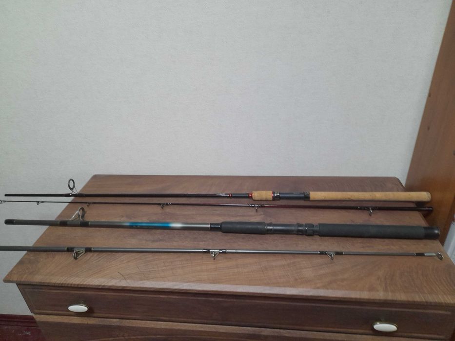 Удилища 2,5м довжини і 2,2довжини