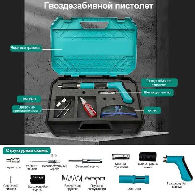 Пневматический пистолет гвоздезабивной The ceiling artifact