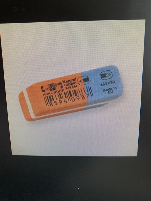 резиновая цветная и белая