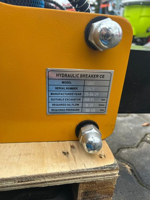 Martelo Hidráulico para Mini-Giratórias 0,8 a 1,5 Ton – Novo