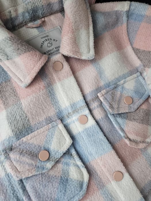 Дитяча тепла сорочка на дівчину 5-6років