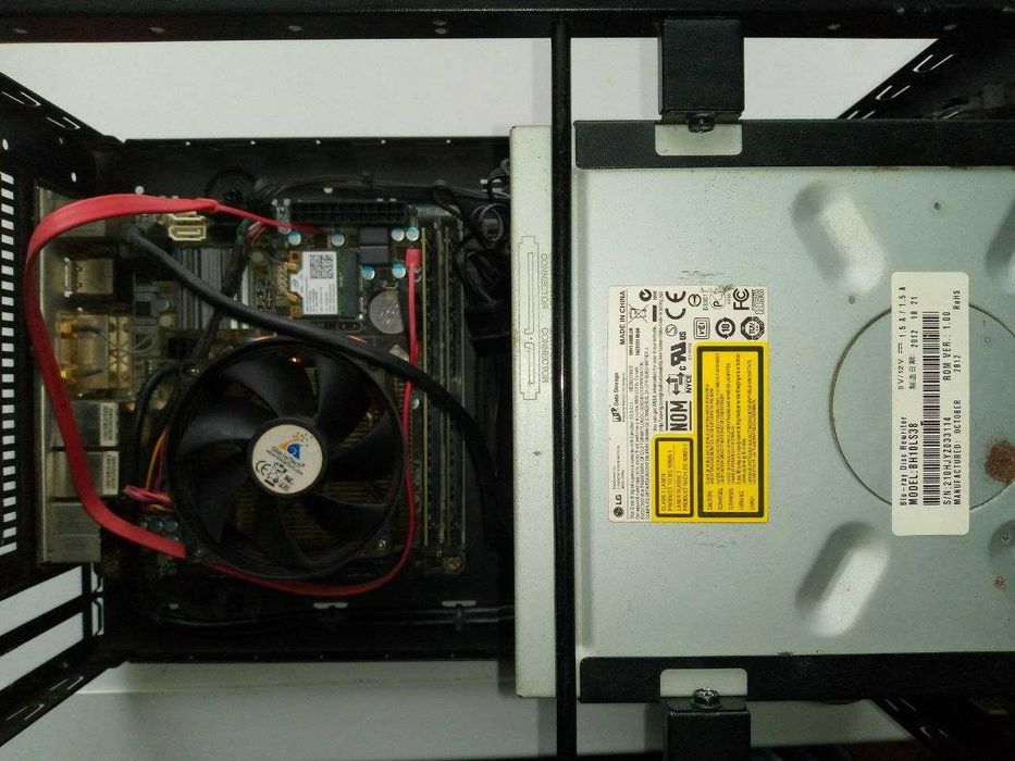 Міні ПК /ОЗУ-16гб/Gigabyte GA-Z77N-WiFi/Intel i5-3570k+корпус з БЖ
