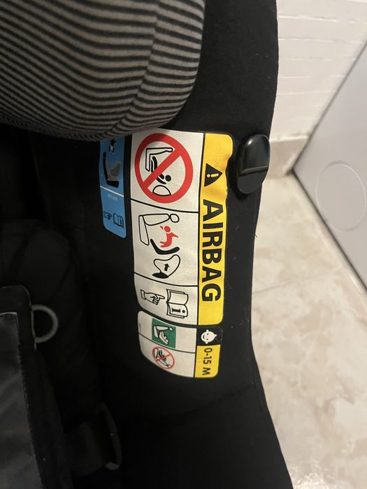 Cadeira Auto Bebé Isofix
