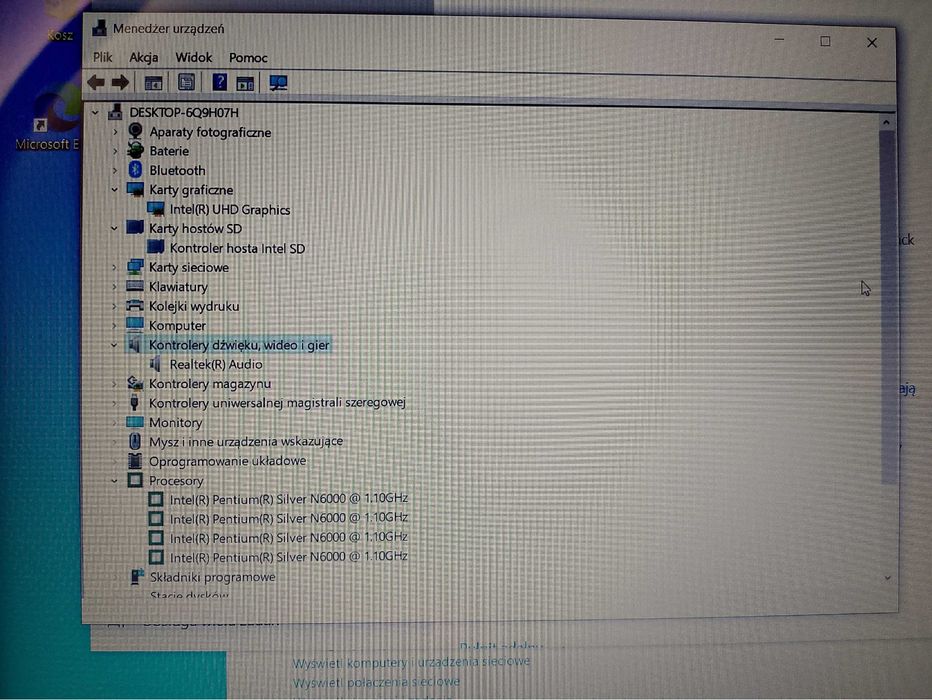HP 15s-fq3214ng, Pentium Silver N6000, 8GB RAM, 256GB SSD, DE klawiatu