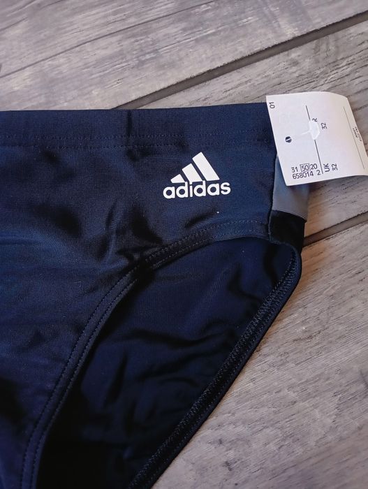 Kąpielówki męskie, slipy kąpielowe Adidas Block Trunk, r. S