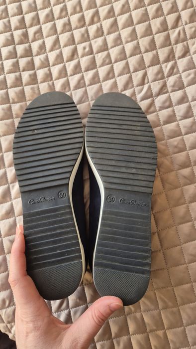 Baleriny r.39 granatowe Clara Barson